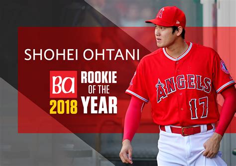 2018 Mlb Rookie Of The Year Shohei Ohtani — College Baseball Mlb