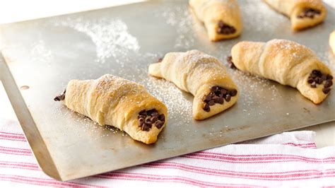 Chocolate Filled Crescents Recipe From