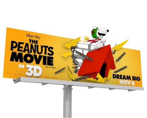 The Peanuts Movie 3D Billboard Clios