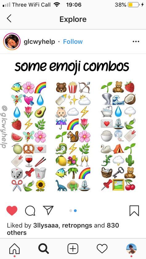 98 Best Cute Emoji Combinations Ideas Emoji Combinations Cute Emoji