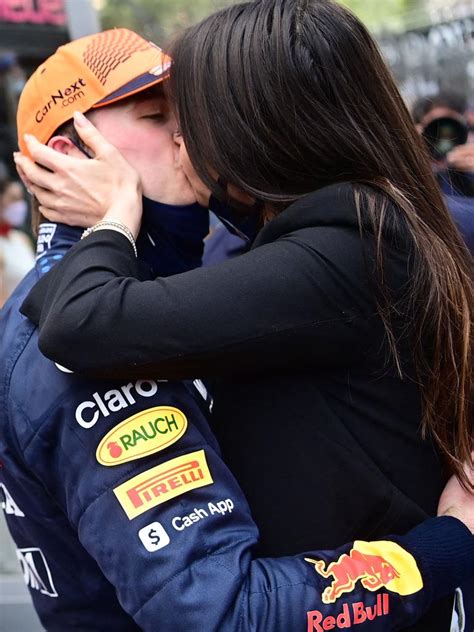 F News Max Verstappen Wins Monaco Gp Girlfriend Kiss Who Is