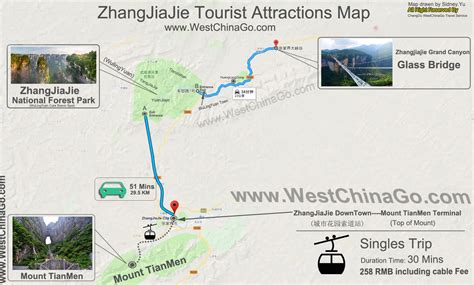 4 Days Zhangjiajie Classic Tours With Tianmen Mountain China Chengdu
