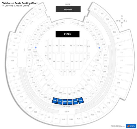 Rogers Centre Toronto Seating Chart With Seat Numbers