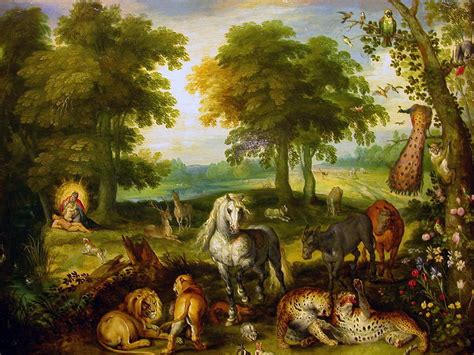 The garden of eden (original title). Conservation and Christianity | Dreamflesh