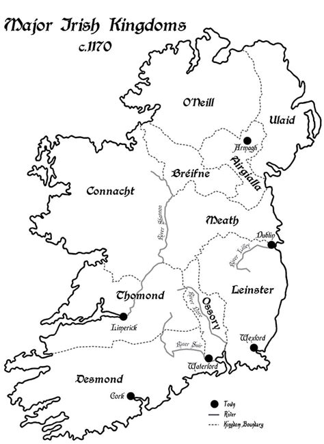 Printable Map Of Ireland With Counties Free Download And Print For You