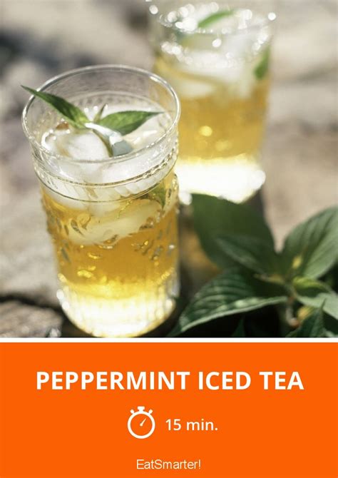 Peppermint Iced Tea Recipe Eat Smarter Usa