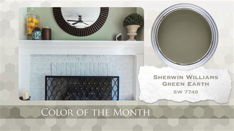 Color Of The Month Sherwin Williams Green Earth Innovatus Design