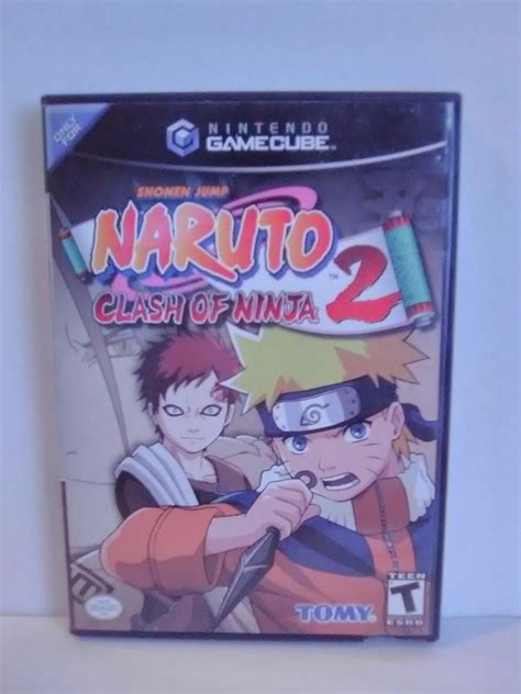 Naruto Clash Of Ninja 2 Nintendo Gamecube Great Condition Gamecube