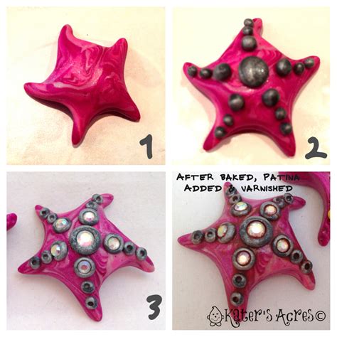 The Friesen Project Free Polymer Clay Tutorial Starfish And Seahorse