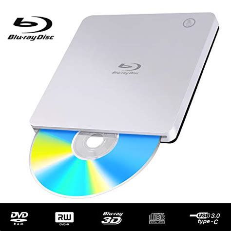 External Blu Ray Dvd Drive Player Usb 30 And Type C Blu Ray 3d Bd