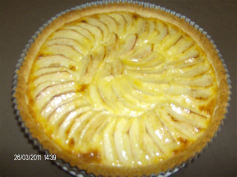 les idées gourmandes de nadis tarte aux pommes a la creme patissiere