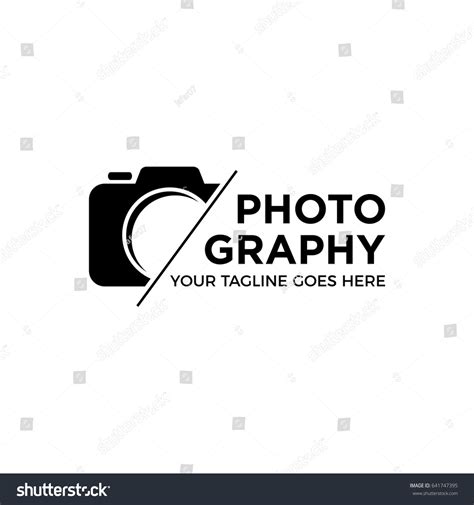 Camera Photography Logo Icon Vector Template Stock Vector