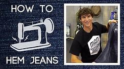 How to Hem Pants: Easy Sewing Tutorial with Rob Appell of Man Sewing