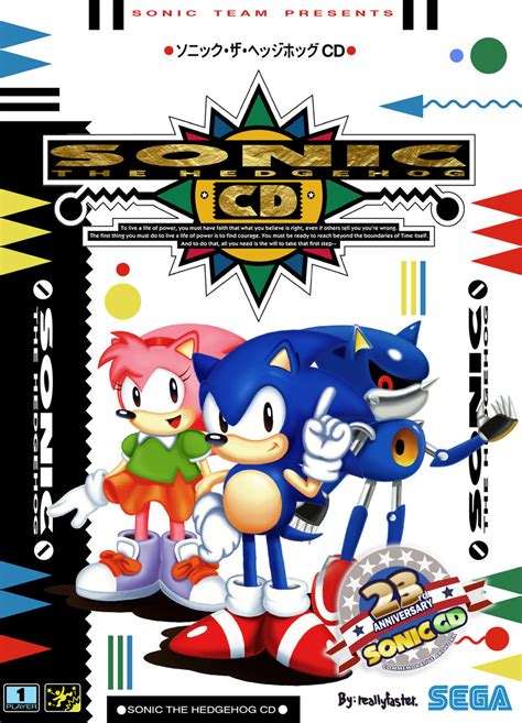 Sonic The Hedgehog Cd ~ Commemorative Artwork By Reallyfaster On Deviantart