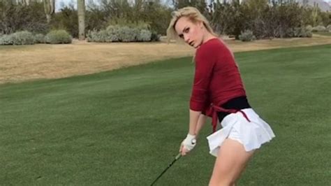 Sexiest Photo Paige Spiranac Golf Play Golfer Paige Spiranac Tights Min Xxx Video