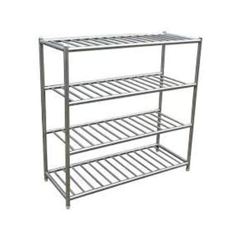 Stainless steel shoes exhibition holder height adjustable table display rack. Standard Stainless Steel Shoes Rack, Rs 1200 /piece, Sri ...
