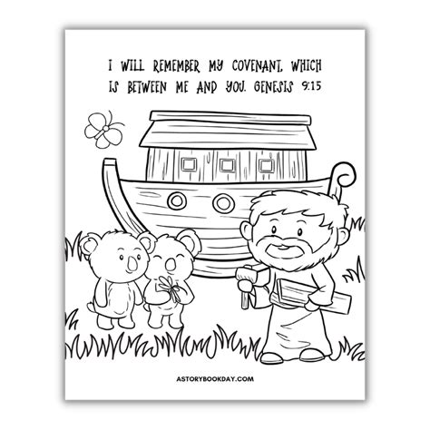 Free Printable Noahs Ark Coloring Pages Your Kids Will Love