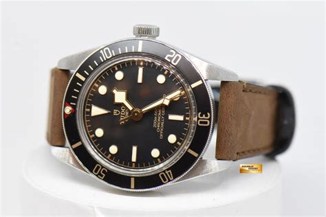 Sold Tudor Black Bay 58 Steel In Leather Strap 38mm Automatic 79030n
