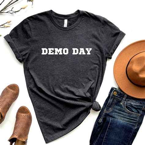 Demo Day Shirt Demo Shirts Fixer Upper Shirt Demolish Day Etsy Uk