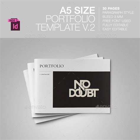 A5 Portfolio Graphics Designs And Templates From Graphicriver