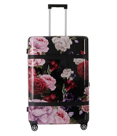 Floral Pattern Hardside Luggage Floral Suitcase Etsy Ipad Cases