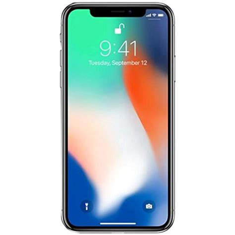 Apple Iphone X Atandt 256gb Silver Locked To Atandt You Can Get