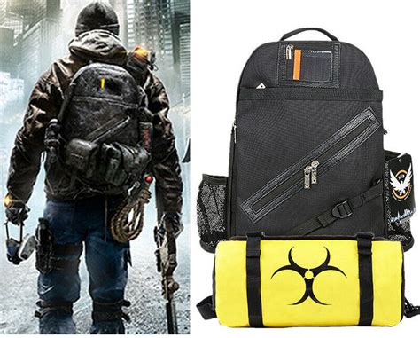 The Division Agent Go Bag Dark Zone Bag Cosplay Backpack Prop Restore