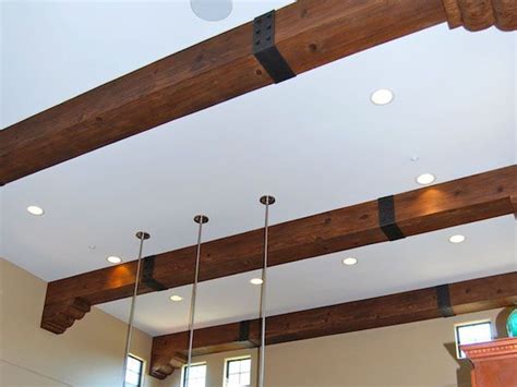 A very popular ceiling enhancement is including exposed wood beams or even faux wood beams. Volterra Architectural Products: High Density Foam Gallery ...