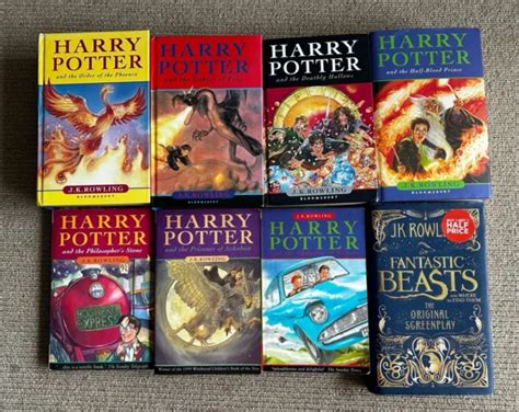 Harry Potter Book Set 1 7 Jk Rowling Bloomsbury 1st Edition