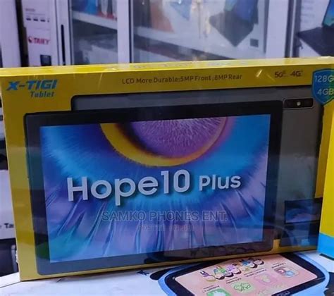 New X Tigi Hope Plus Gb Black In Kumasi Metropolitan Tablets