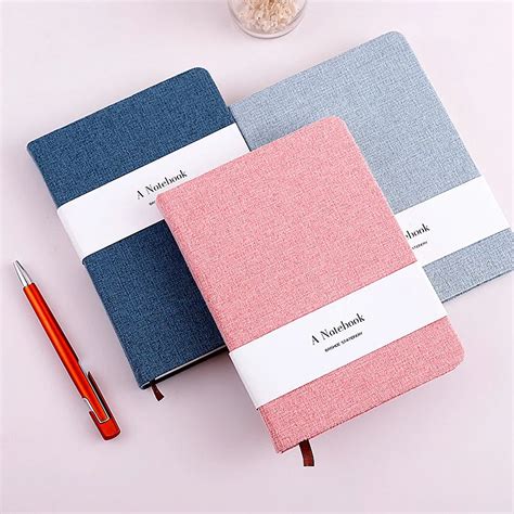 Line And Blank Notebook Diary Hand Book Ruled Plain Blank Journal
