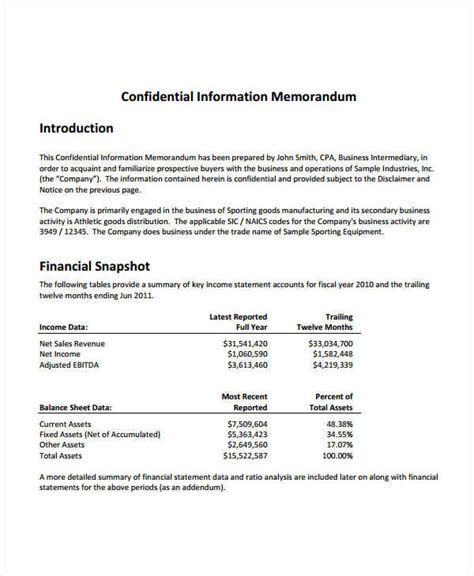 Confidential Memo 5 Examples Format How To Write Pdf