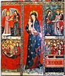 Pintura gotica al temple sobre tabla Retablo de La Virgen … | Flickr