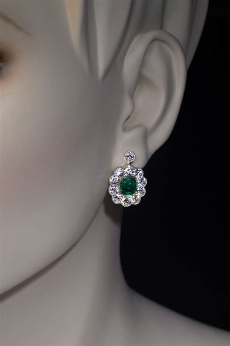 We did not find results for: Antique Emerald Diamond Platinum Gold Earrings Ref: 582644 ...