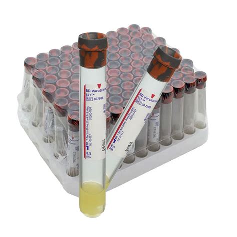 Bd Vacutainer Sst Blood Collection Tubes Serum Separator Ct