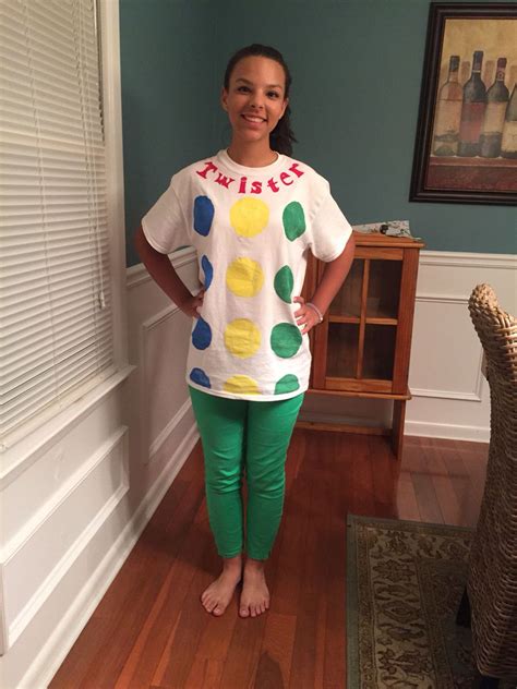 Twister Board Game Costume Diy Twister Costume Tshirt Halloween