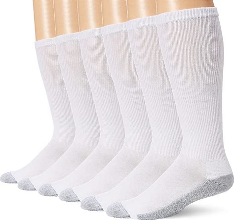 Hanes Men S Over The Calf Tube Socks At Amazon Mens Clothing Store