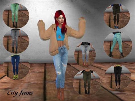 Teenageeaglerunner City Jeans Sims 4 Downloads