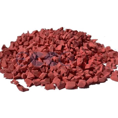 Mm Epdm Rose Color Rubber Granules Safe For Preschool Rubber Flooring