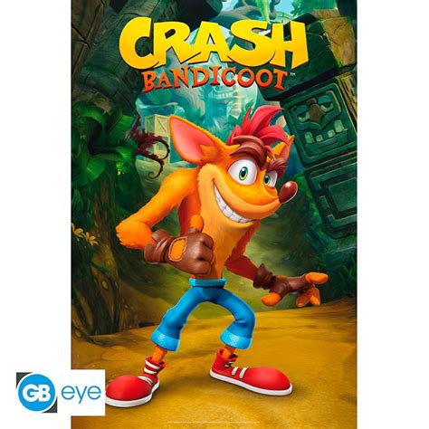 Crash Bandicoot Poster Maxi 915x61 Classic Crash 915x61