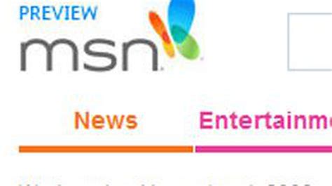 Microsoft Redesigns Msn Adds Twitter And Facebook