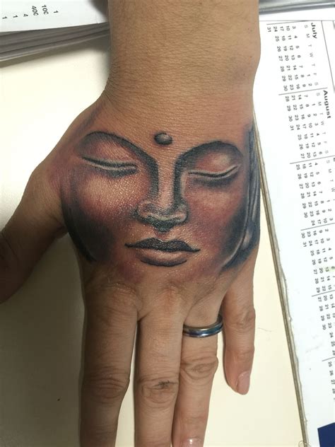 Buddha Hand Tattoo By Snake Eyes In Williamsburg Brooklyn B52 Hand