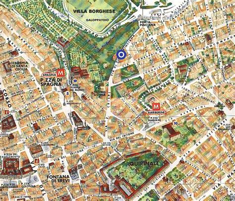Cartina Roma Centro Storico