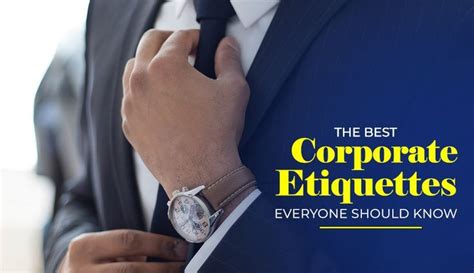 The Best Corporate Etiquette Everyone Should Know Body Gestures