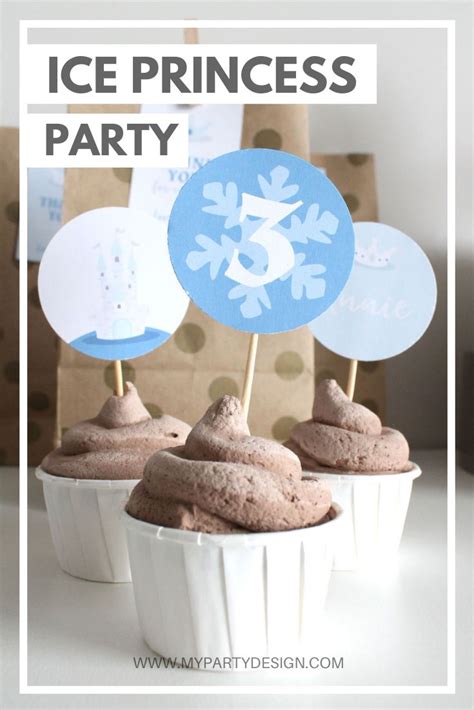 Ice Princess Party Decorations And Printables My Party Design