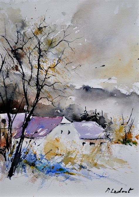Pol Ledent Watercolor With Images Painting Art Painting