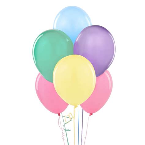 Happytime Novelty Co Balloons Standardpastel Pkt 25 Mixed Pastel
