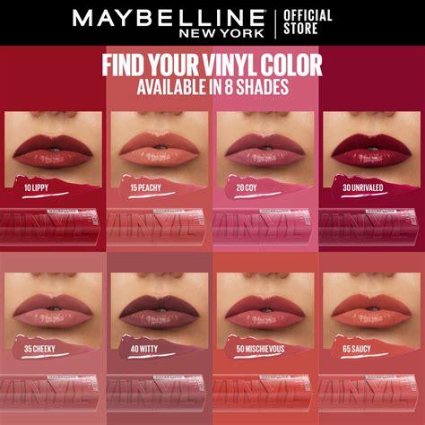 Maybelline Superstay Vinyl Ink Liquid Lipstick Transferproof Long