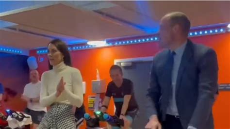 Kate Middleton Defeats Prince Williams In Spin Class Endurance Test During South Wales Visit