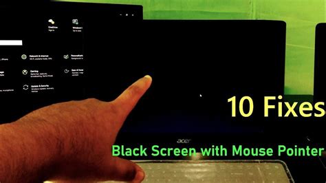How To Fix Black Screen With Mouse Pointer Problem On Windows 10 10